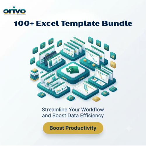Orivo Digital 100+ Excel Template Bundle