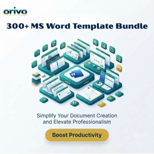 Orivo Digital 300+ MS Word Template Bundle