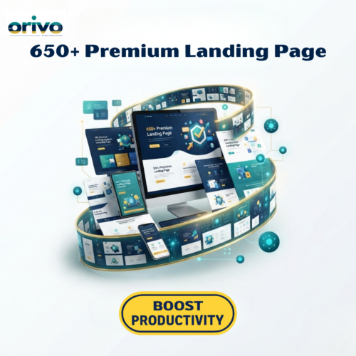 Orivo Digital 650+ Premium Landing Page